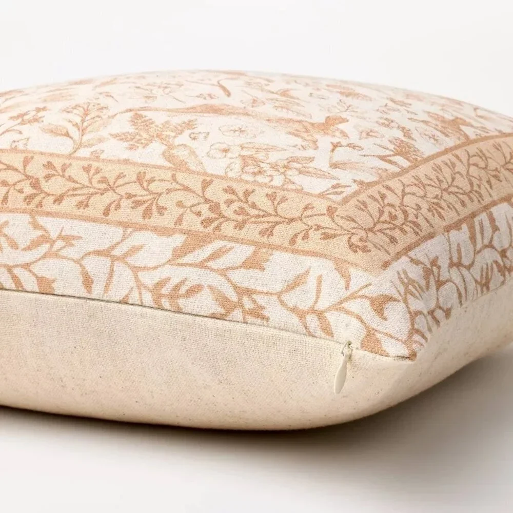Printed Easter Toile Square Throw Pillow – Threshold Studio McGee Target 2025‎